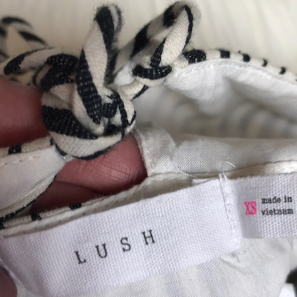 Lush cotton and linen striped dress - Picture 6 of 7